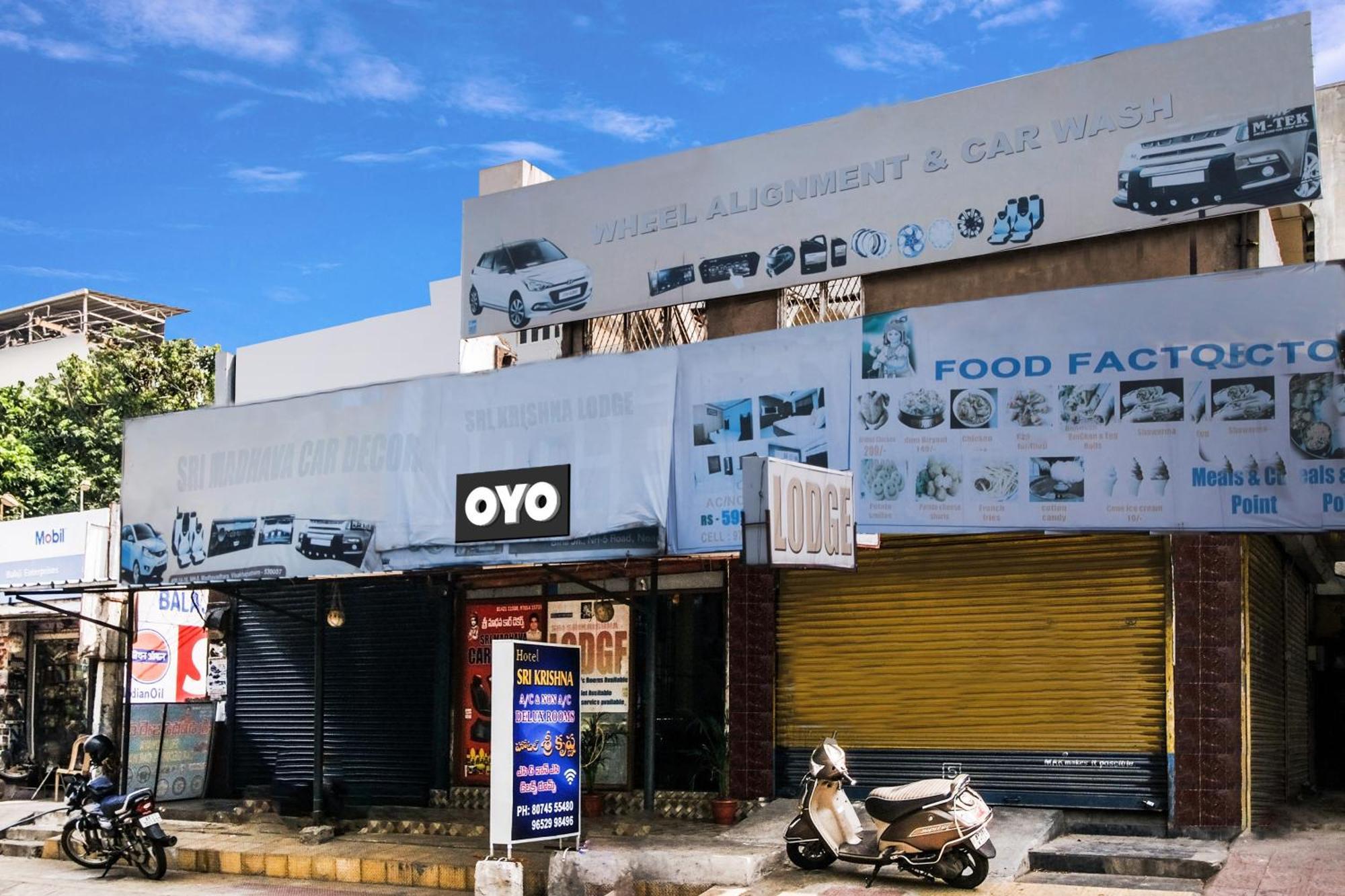 Hotel O Sri Krishna Residency Tikkavanipalem Exterior photo